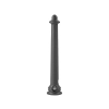 Słupek parkingowy wyjmowany aluminiowy ABES BOLLARD 039 3p-Technology