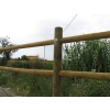 Ogrodzenie ochronne BE RURAL - drewniane