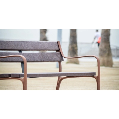 Ławka parkowa BE CITIZEN ECO - recykling