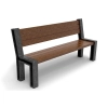 Ławka parkowa BE SIS - ECO RECYKLING