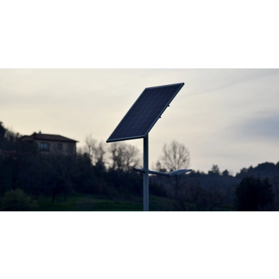 Słup oświetleniowy BE SOLARNY - podstawa latarni
