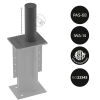 Słupek antyterrorystyczny automatyczny BE DEFENDER Ø275 x 1000mm, ścianka 25mm - LED