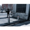 Słupek parkingowy automatyczny BE PLAZA Ø220 x 600mm, ścianka 8mm - antyterrorystyczny LED
