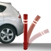 Słupek parkingowy BE MAIA - amortyzujący gumowy FLEX