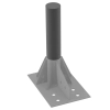 Słupek antyterrorystyczny stały BE DEFENDER M50 Ø275 x 1200mm, ścianka 25mm - LED