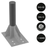 Słupek antyterrorystyczny stały BE DEFENDER FIX M50 Ø275 x 1000mm, ścianka 25mm - LED