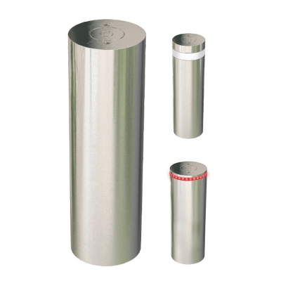Słupek uliczny stały BE FIJA Ø220 x 800mm - stal nierdzewna, montaż w podłożu