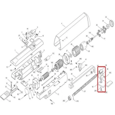 Tuleja CAME ATI 88001-0125 Tuleja CAME ATI 88001-0125