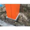 Fundament F2 z szlabanem