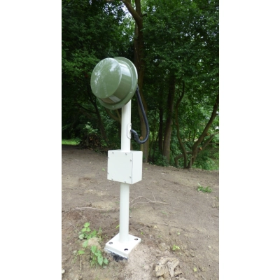 Słupek PB-BOX-1 z barierą Ermo