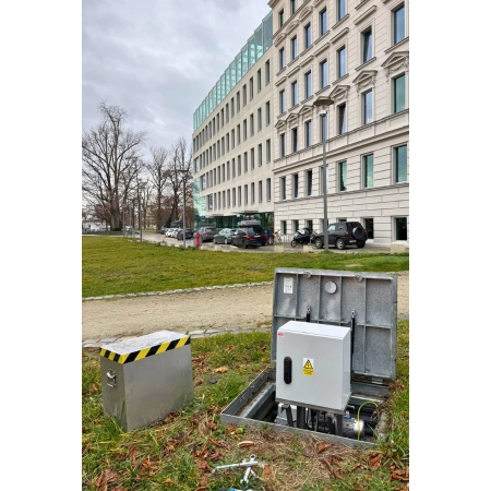 Podziemna rozdzielnica elektryczna z windą TP-X INNOTECHNIKA Podziemna rozdzielnica elektryczna z windą TP-X INNOTECHNIKA