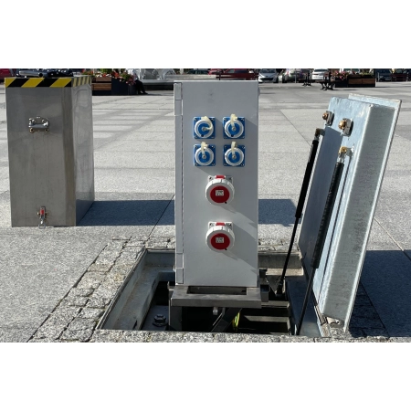 Podziemna rozdzielnica elektryczna z windą TP-X INNOTECHNIKA Podziemna rozdzielnica elektryczna z windą TP-X INNOTECHNIKA