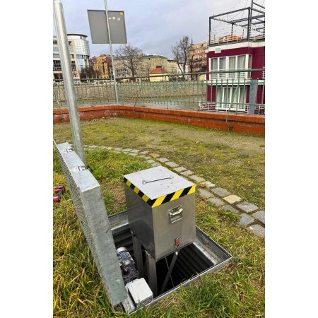 Podziemna rozdzielnica elektryczna z windą TP-X INNOTECHNIKA Podziemna rozdzielnica elektryczna z windą TP-X INNOTECHNIKA