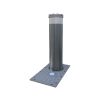 Słupek parkingowy hydrauliczny automatyczny MAC CSA140/4 INOX sr. 140 wys. 500