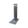 Słupek parkingowy hydrauliczny automatyczny MAC CSA140/4 INOX sr. 140 wys. 700