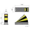 Zapora drogowa hydrauliczna automatyczna MAC MRB MINI TITANO ROAD BLOCKER