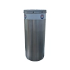 Słupek parkingowy stały MAC LIBRA 300/4 INOX sr. 273 wys. 700