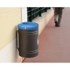 KOSZ NA ŚMIECI PROCITY ESTEREL STAL - 40 l wiadro, samo gaszący