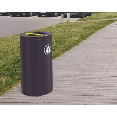 KOSZ DO SEGREGACJI ŚMIECI OLBIA PROCITY STAL - 2x 60 l worki KOSZ DO SEGREGACJI ŚMIECI OLBIA PROCITY STAL - 2x 60 l worki