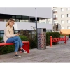 KOSZ NA ŚMIECI Z PODWYŻSZONĄ POKRYWĄ WENECJA PROCITY STAL - 80 l z wiadrem lub 120 l bez wiadra