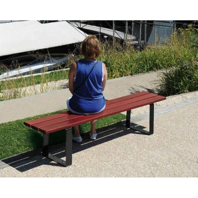 ŁAWKA BEZ OPARCIA RYGA PROCITY stal i drewno - 1800 mm
