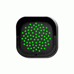 Semafor sygnalizator LED jednokolorowy kolorowy Ø100 DOK-TEK T1R100b 24 led