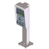 Rozdzielnia elektryczna, tablica VMR SIMPLY MONO – gniazda na zewnątrz