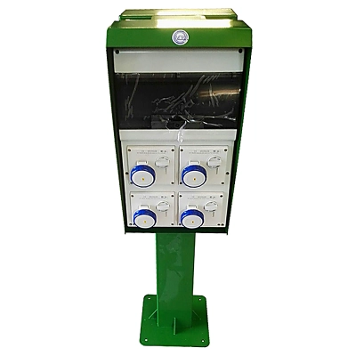 Rozdzielnia elektryczna, tablica VMR SIMPLY BI – gniazda na zewnątrz