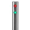 emafor HERZ TLC2 LED INOX na słupku słupku ze stali nierdzewnej