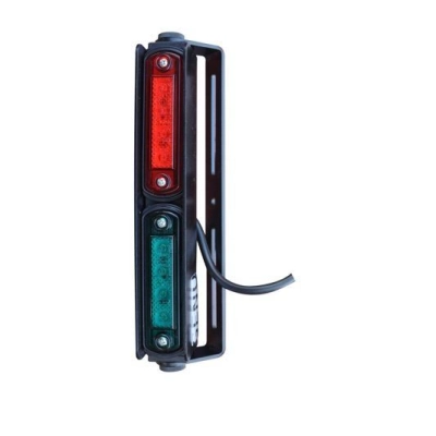 Semafor dwukolorowy LED lampa sygnalizacyjna